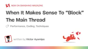 Rethinking the Golden Rule: When Breaking the Main Thread is the Correct Engineering Choice