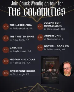 The Calamities Tour: Chuck Wendig Announces Extensive Cross-Country Book Tour for Fall 2026