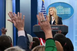 The Collapse at the Podium: Inside Katie Zacharia’s Disastrous White House Debut and the Twilight of a Regime